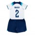 Maillot de foot Angleterre Kyle Walker #2 Domicile vêtements enfant Monde 2022 Manches Courtes (+ pantalon court)